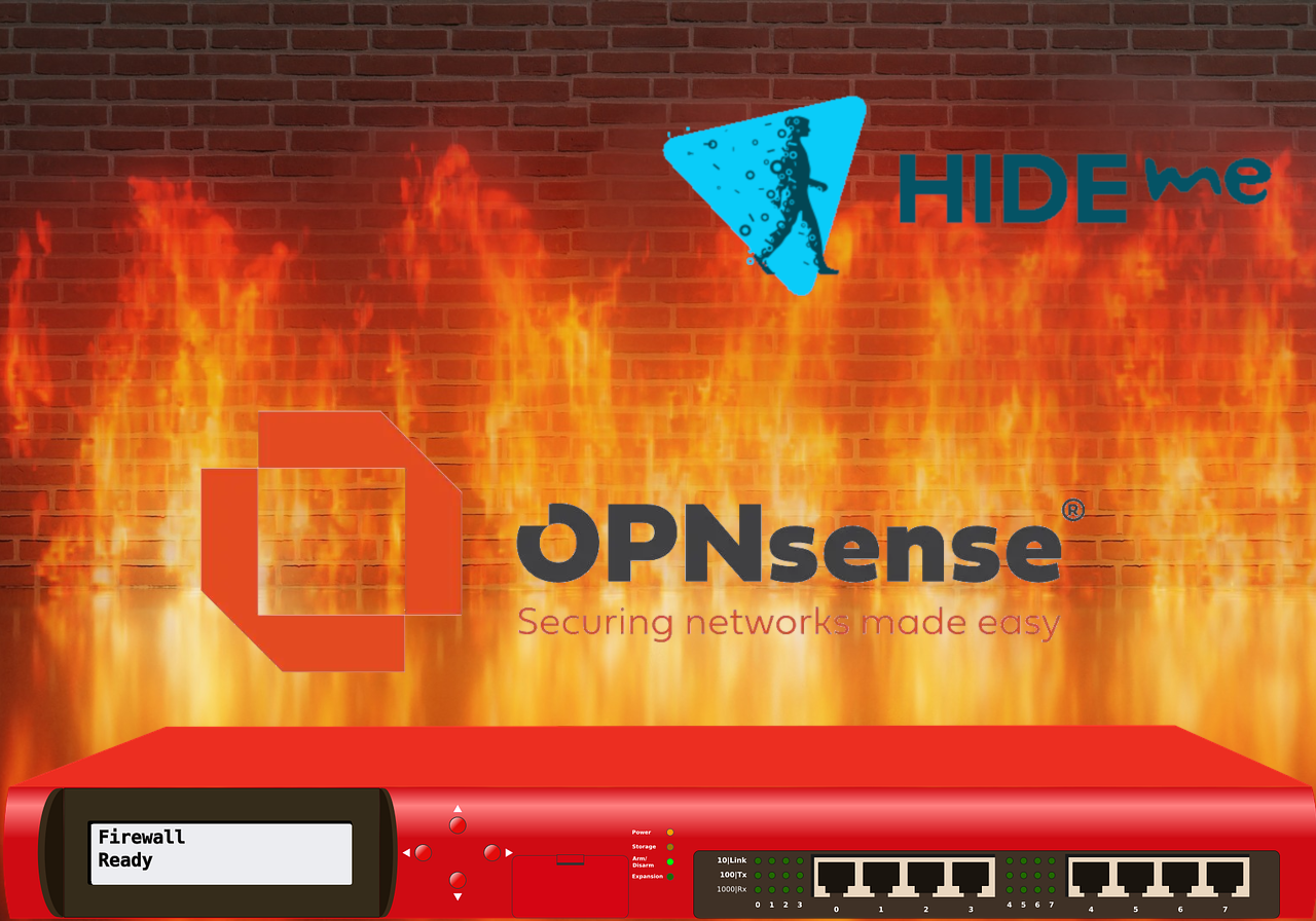 5.1 OPNsense - Mit Hide.me VPN einen Freedomrouter erstellen 